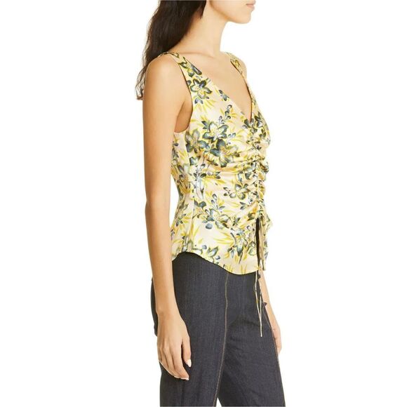 New $325 CINQ A SEPT Bloom Elliana Top Medium - Picture 4 of 4